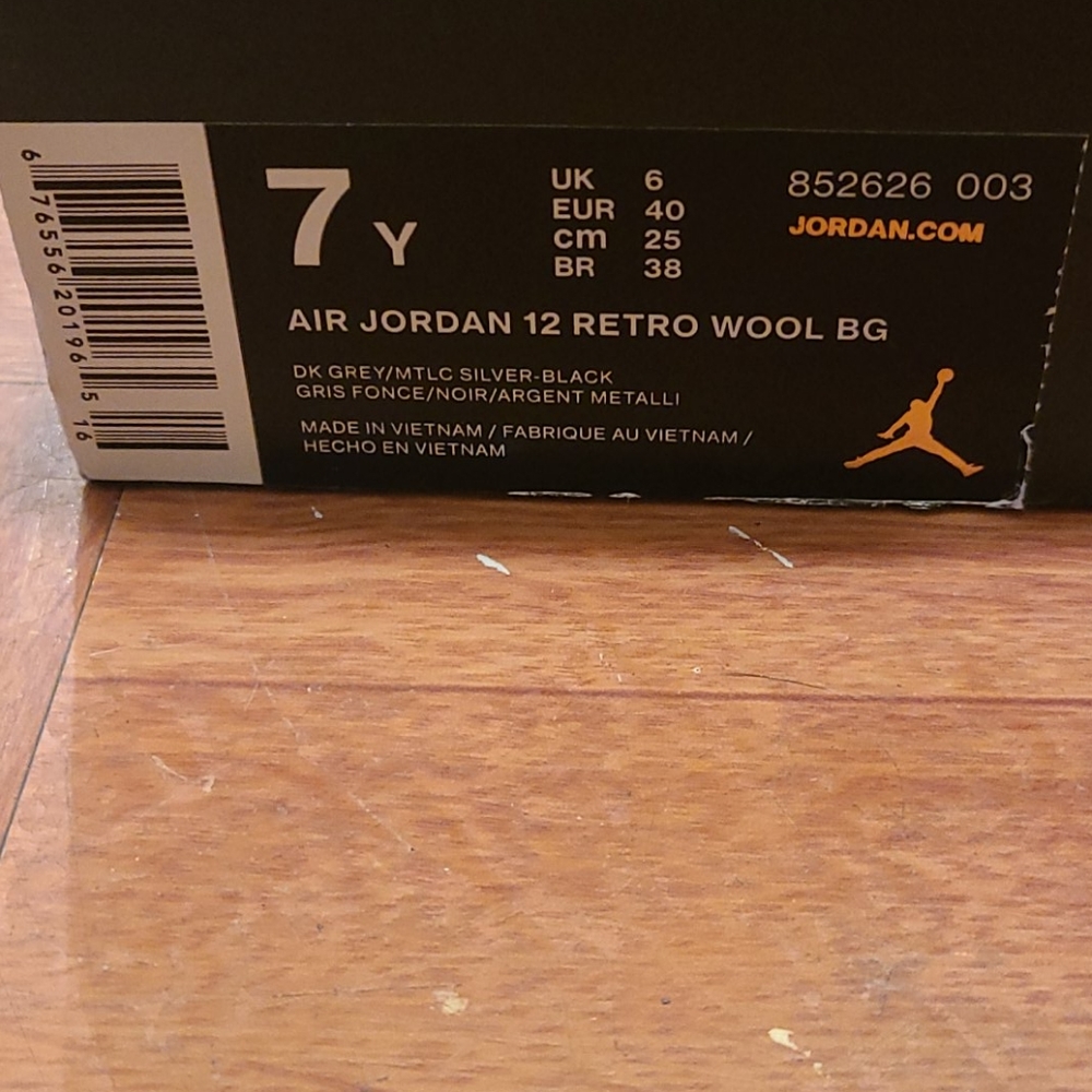 Jordan 12 wool - Picture 4 of 4